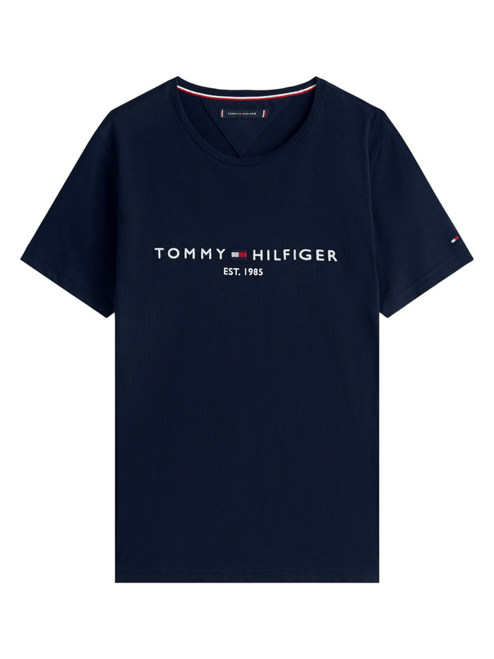 TOMMY HILFIGER Core Tommy Logo Tee Sky Captain