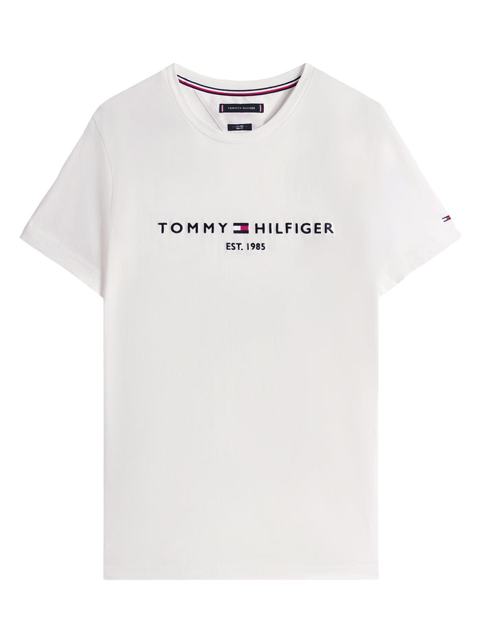 TOMMY HILFIGER Core Tommy Logo Tee Snow White