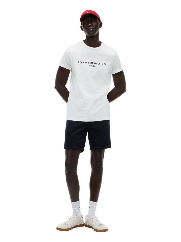 TOMMY HILFIGER Core Tommy Logo Tee Snow White - image 3
