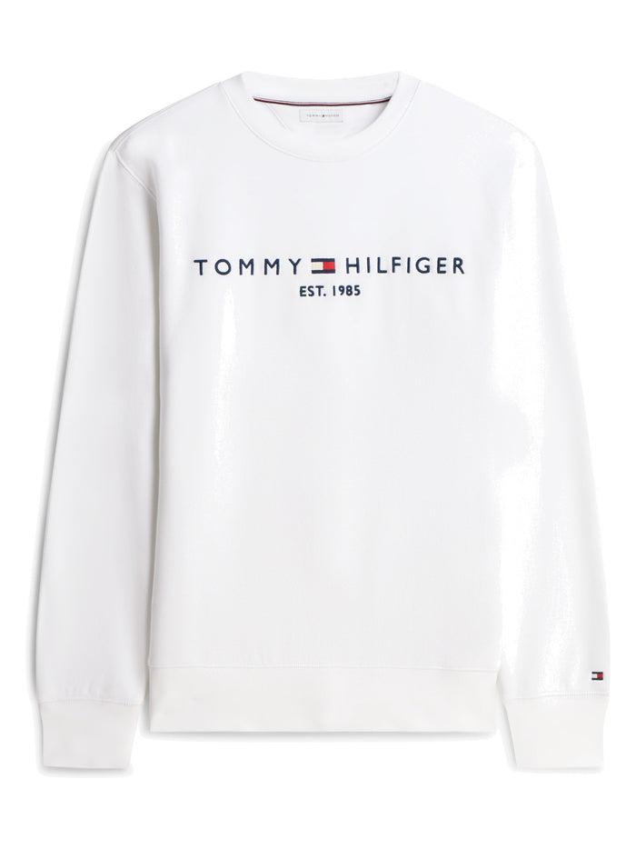 TOMMY HILFIGER Tommy Logo Sweatshirt White - image 7