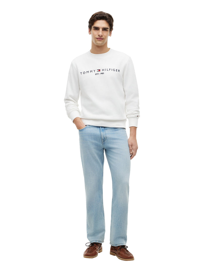 TOMMY HILFIGER Tommy Logo Sweatshirt White - image 3