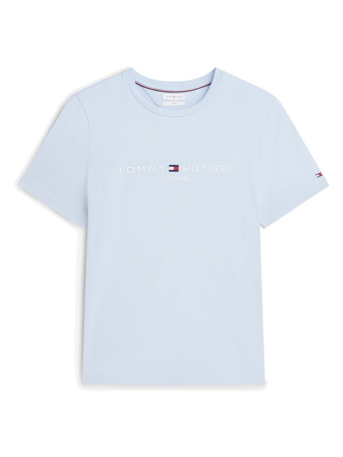 TOMMY HILFIGER Tommy Logo Tee Breezy Blue - image 7