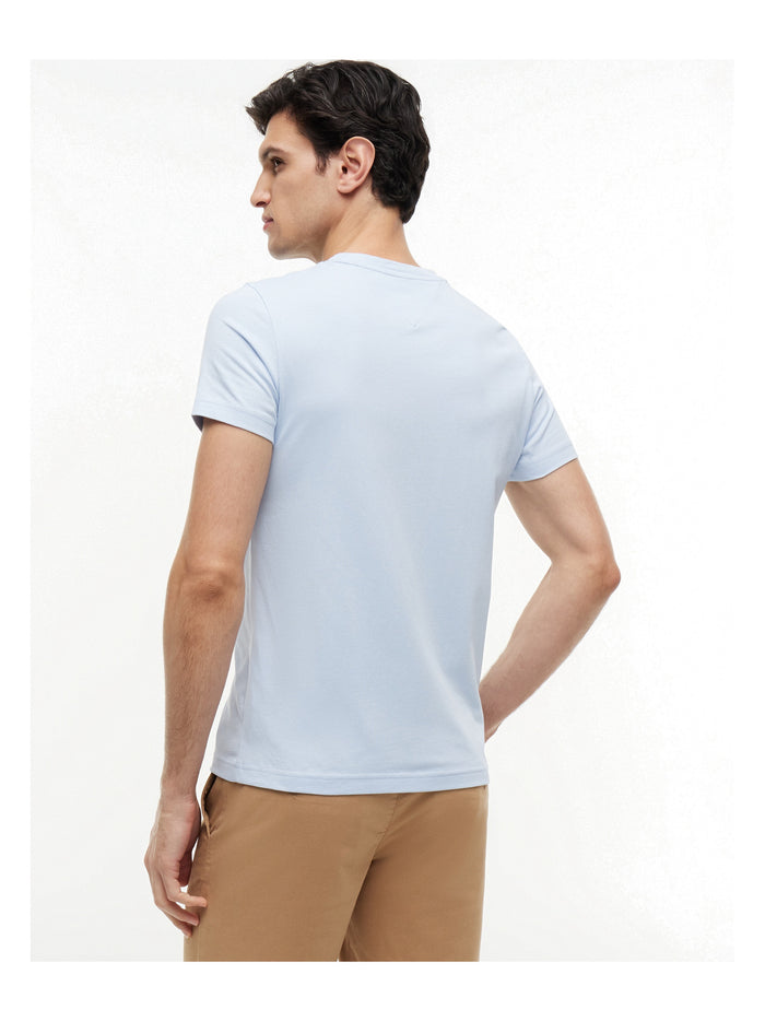 TOMMY HILFIGER Tommy Logo Tee Breezy Blue - image 5