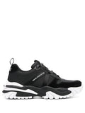 VERSACE Trail Treck Sneakers Black/White - MAISONDEFASHION.COM