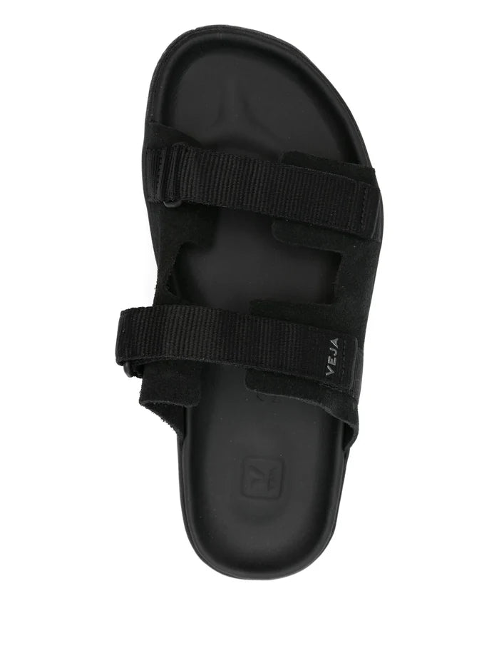 VEJA Arproador Double-strap Sandals Black - MAISONDEFASHION.COM