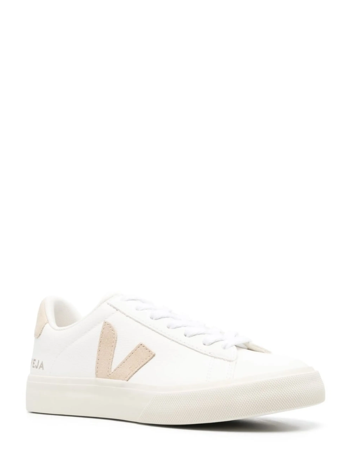 VEJA Campo Leather Sneakers Extra White Almond - MAISONDEFASHION.COM