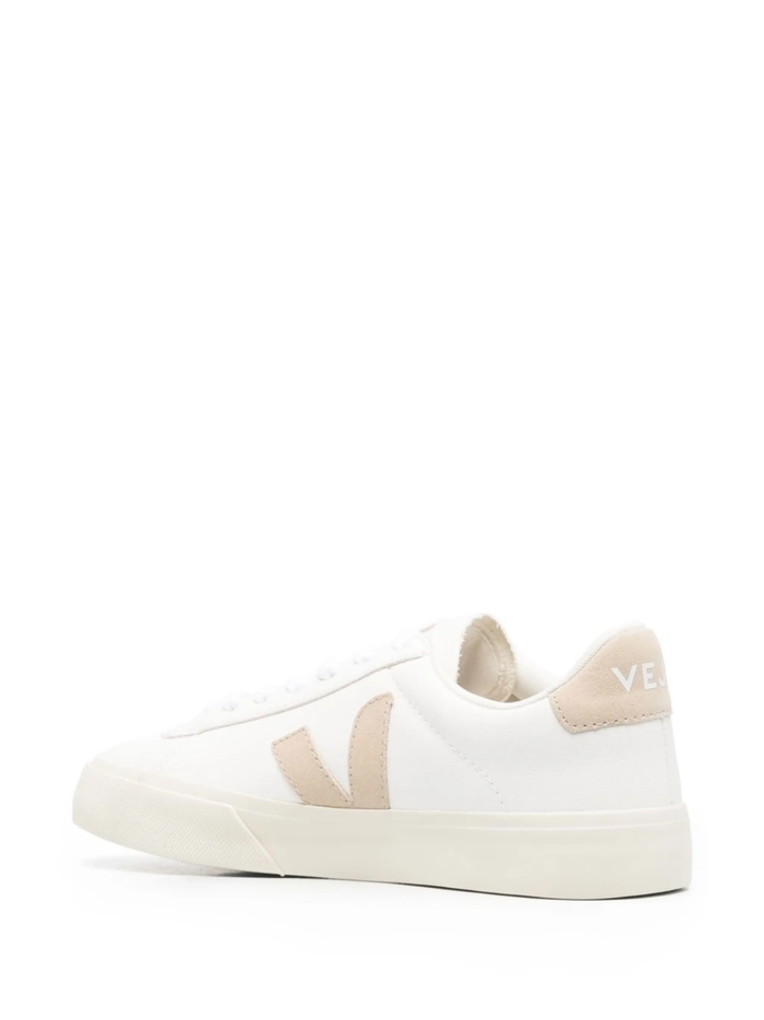 VEJA Campo Leather Sneakers Extra White Almond - MAISONDEFASHION.COM
