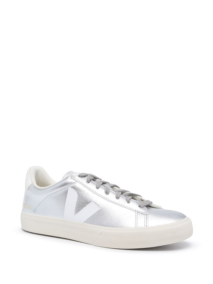 VEJA Campo low-top sneakers Silver - MAISONDEFASHION.COM