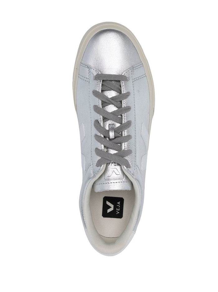 VEJA Campo low-top sneakers Silver - MAISONDEFASHION.COM