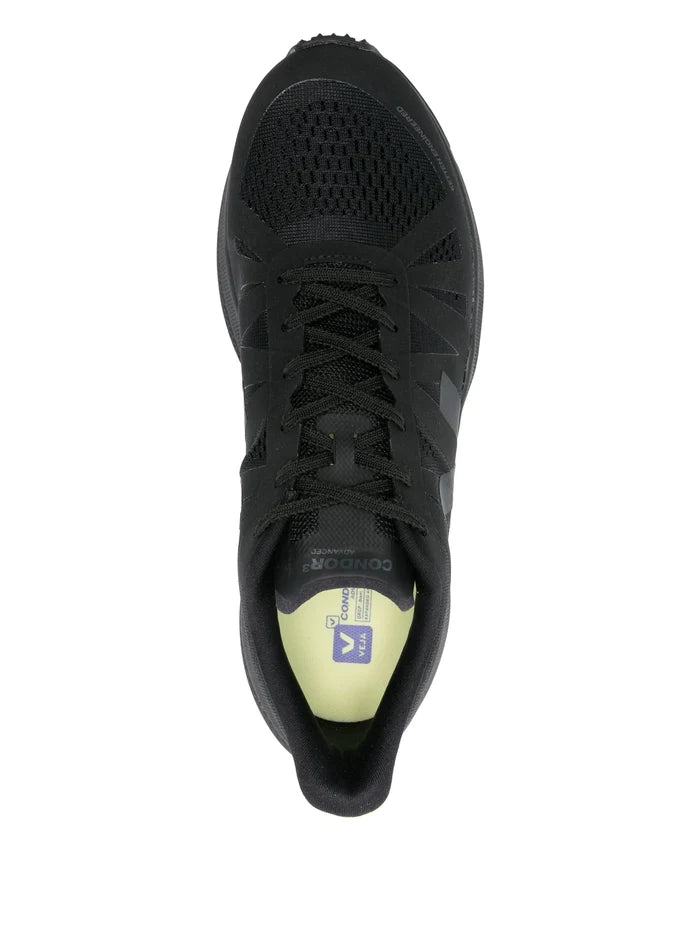 VEJA Condor 3 Sneakers Full Black - MAISONDEFASHION.COM