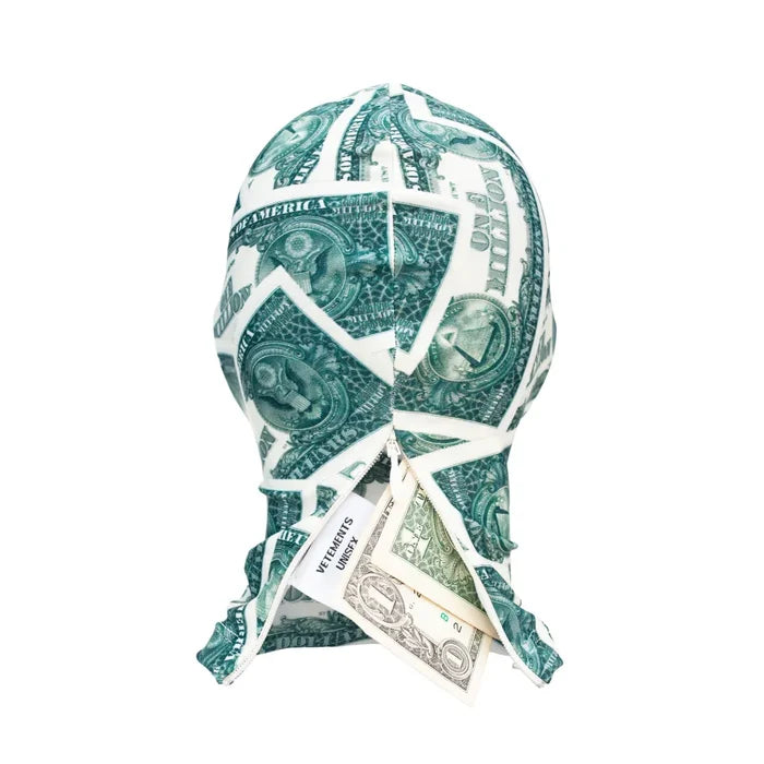 VETEMENTS Million Dollar Mask - MAISONDEFASHION.COM