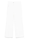 VICTORIA BECKHAM WOMEN Alina Flared Jeans Washed White - MAISONDEFASHION.COM