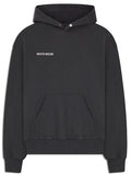 WHITE NOISE Branded Graphic Cotton Hoodie Black - MAISONDEFASHION.COM