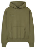 WHITE NOISE Branded Graphic Cotton Hoodie Khaki - MAISONDEFASHION.COM