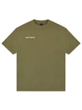 WHITE NOISE Branded Graphic T-shirt Green - MAISONDEFASHION.COM