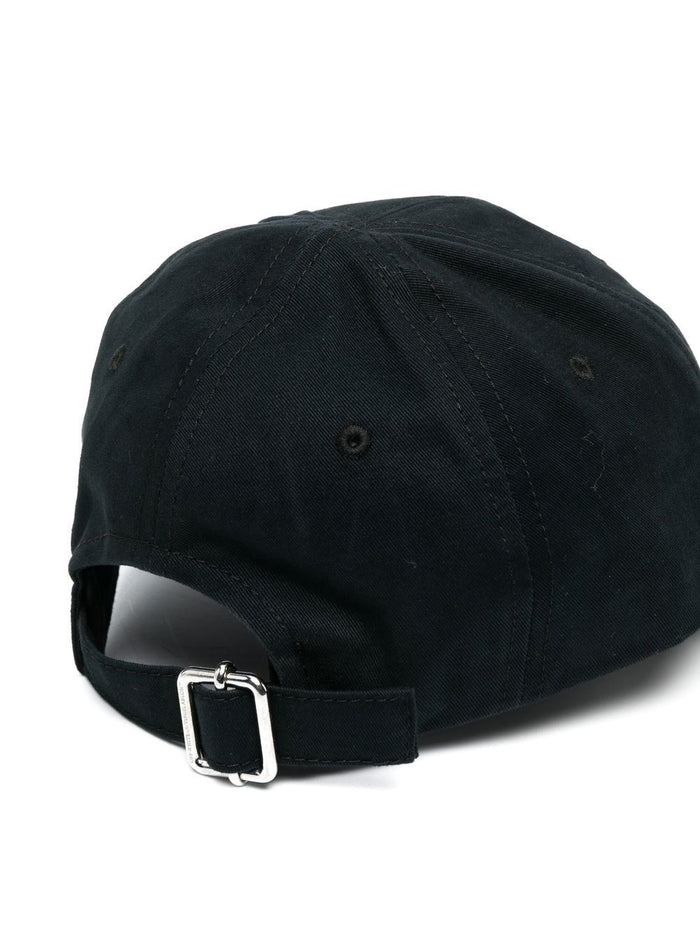 OFF-WHITE WOMEN Arrow Baseball Cap Black/White - MAISONDEFASHION.COM