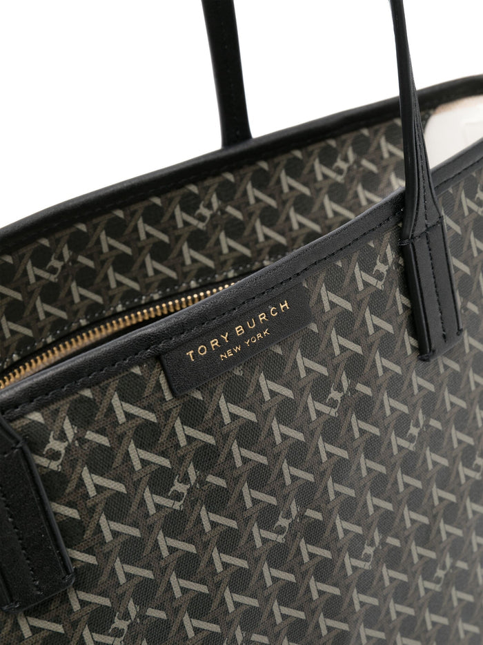 TORY BURCH WOMEN Ever-Ready Small Tote Black - MAISONDEFASHION.COM