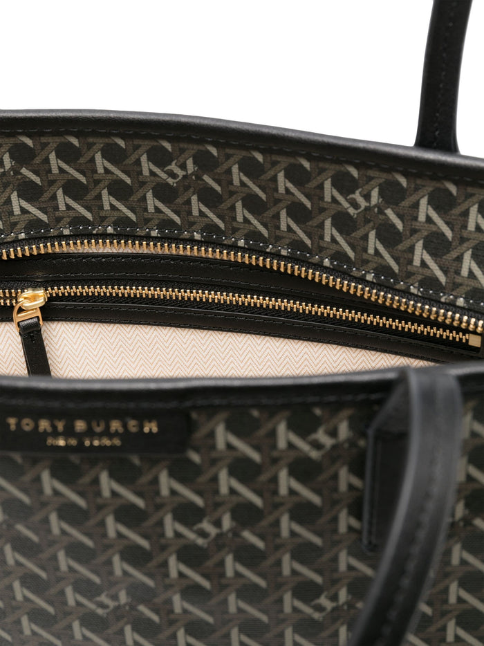TORY BURCH WOMEN Ever-Ready Small Tote Black - MAISONDEFASHION.COM