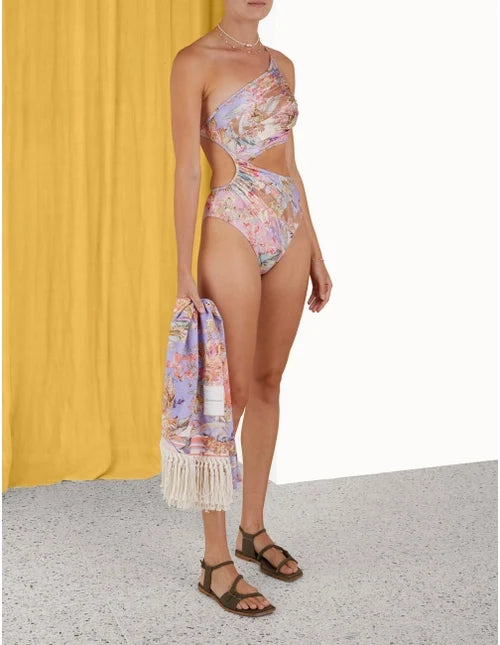 ZIMMERMANN  Cira Spliced 1PC Multicolour Spliced - MAISONDEFASHION.COM